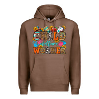Chestnut child welfare worker Premium Hoodie - OliviaCreatesArt