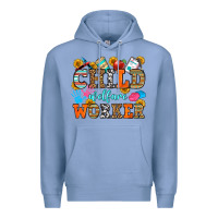 Colony Blue child welfare worker Premium Hoodie - OliviaCreatesArt
