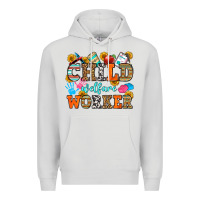 Dove Grey child welfare worker Premium Hoodie - OliviaCreatesArt