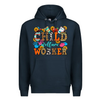Navy child welfare worker Premium Hoodie - OliviaCreatesArt
