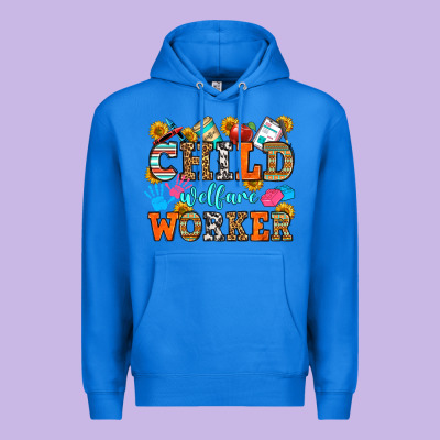 Child Welfare Worker Premium Hoodie Designed By Oliviacreatesart