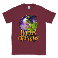 Burgundy Hocus Croakus Frog Classic Tee - LillyAllenDesigns
