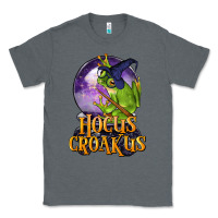 Charcoal Heather Hocus Croakus Frog Classic Tee - LillyAllenDesigns