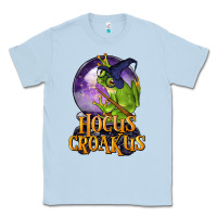 Dusty Blue Hocus Croakus Frog Classic Tee - LillyAllenDesigns