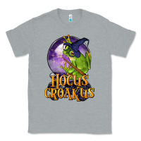 Heather Grey Hocus Croakus Frog Classic Tee - LillyAllenDesigns
