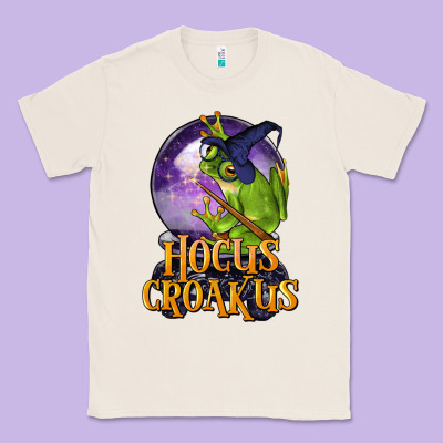 Hocus Croakus Frog Classic Tee Designed By Lillyallendesigns