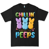 Black chillin' with my peeps Premium Tee - MaliasSmallBusiness