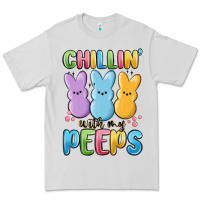 Dove Grey chillin' with my peeps Premium Tee - MaliasSmallBusiness