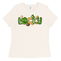 Bone lucky st patrick s day Ladies Tee - MaliasSmallBusiness