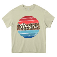 Mossy leopard merica Heavy Core Tee - MaliasSmallBusiness