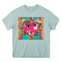 Arona v.d cow and heart Heavy Core Tee - AdoDesignShop