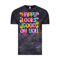 Cloud Black happy looks good on you Vintage Tee - Artiststas