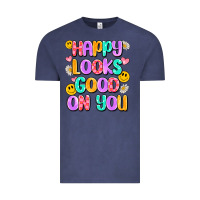 Vintage Denim happy looks good on you Vintage Tee - Artiststas