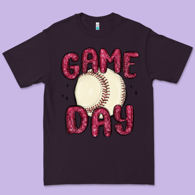 Game Day Baseball Premium Tee Designed By Maliassmallbusiness