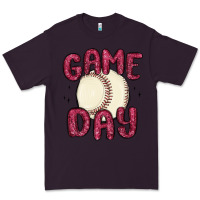 Plum game day baseball Premium Tee - MaliasSmallBusiness