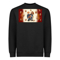Black cartoon wizards Heavyweight Sweatshirt - TumblerDesignByShophia