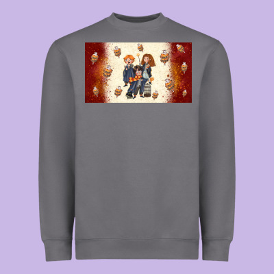 Cartoon Wizards Heavyweight Sweatshirt Designed By Tumblerdesignbyshophia