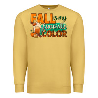 Antique Gold fall is my favorite color Premium Sweatshirt - BundleAndBundleShop