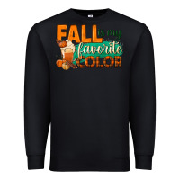 Black fall is my favorite color Premium Sweatshirt - BundleAndBundleShop