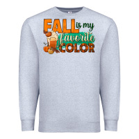 Heather Grey fall is my favorite color Premium Sweatshirt - BundleAndBundleShop