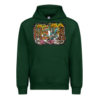 Foreset Green mama western Urban Hoodie - RacoonDesign