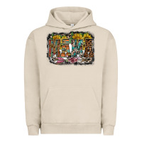 Pigment French Oak mama western Urban Hoodie - RacoonDesign