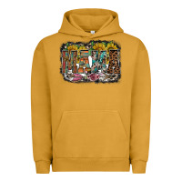 Pigment Peanut Butter mama western Urban Hoodie - RacoonDesign