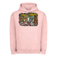 Pigment Salmon mama western Urban Hoodie - RacoonDesign