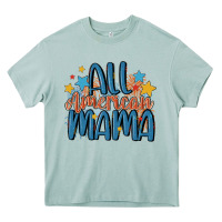 Arona all american mama Heavy Core Tee - MaliasSmallBusiness