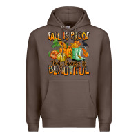 Coffee Fall is proof that change is beautiful Premium Hoodie - RanaPortraitStore