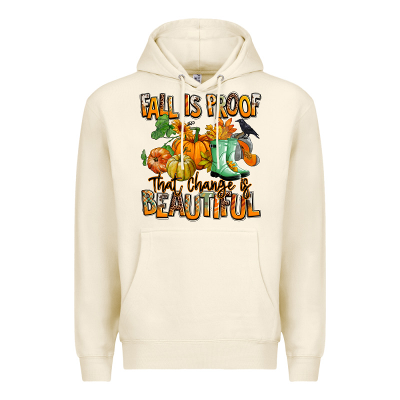 Fall Is Proof That Change Is Beautiful Premium Hoodie by RanaPortraitStore | Teevron