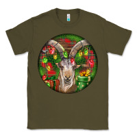 Army Green Spanish Goat Christmas Ornament Classic Tee - LillyAllenDesigns