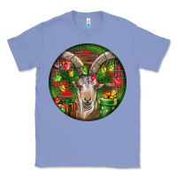 Colony Blue Spanish Goat Christmas Ornament Classic Tee - LillyAllenDesigns