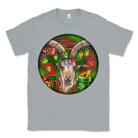Heather Grey Spanish Goat Christmas Ornament Classic Tee - LillyAllenDesigns
