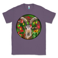 Lavender Spanish Goat Christmas Ornament Classic Tee - LillyAllenDesigns