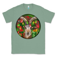 Sage Spanish Goat Christmas Ornament Classic Tee - LillyAllenDesigns