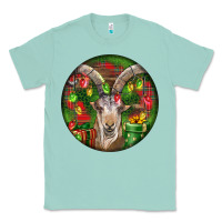 Seafoam Spanish Goat Christmas Ornament Classic Tee - LillyAllenDesigns