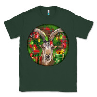 Sports Green Spanish Goat Christmas Ornament Classic Tee - LillyAllenDesigns