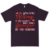 Plum you will always be my forever you will forever be Premium Tee - MaliasSmallBusiness
