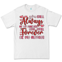 White you will always be my forever you will forever be Premium Tee - MaliasSmallBusiness
