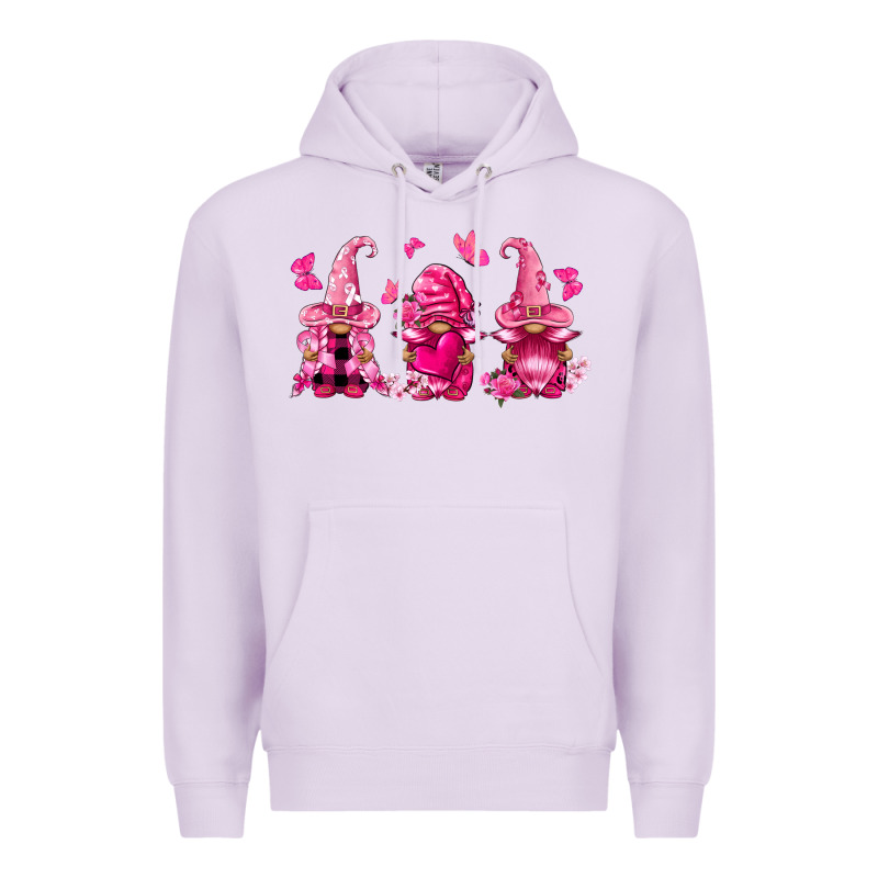 Breast Cancer Gnomies Premium Hoodie by FaDigitalArtStudio | Teevron