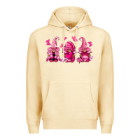 Pina Colada breast cancer gnomies Premium Hoodie - FaDigitalArtStudio