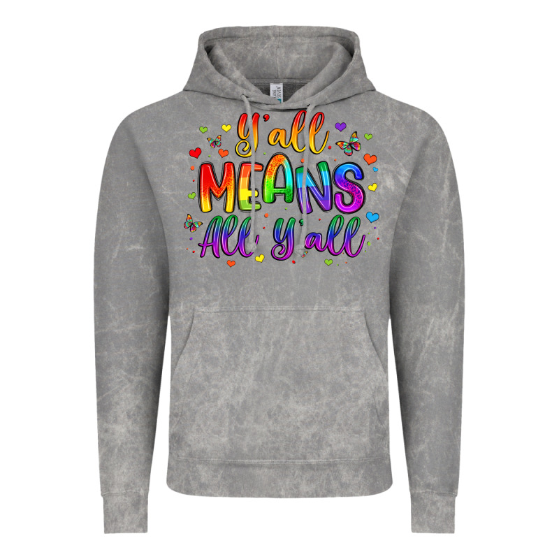 Y All Means All Y All Vintage Hoodie by Artiststas | Teevron