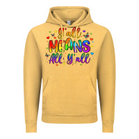 Vintage Mustard y all means all y all Vintage Hoodie - Artiststas