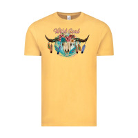 Vintage Mustard Wild Soul Vintage Tee - JahusDesignShop