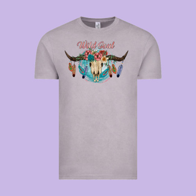Wild Soul Vintage Tee Designed By Jahusdesignshop