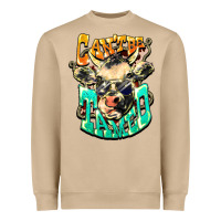 Mushroom Can't be tamed cow Heavyweight Sweatshirt - HowdyJamesFarm