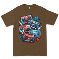 Cacao usa america cassette tapes Premium Tee - MaliasSmallBusiness