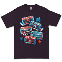 Usa America Cassette Tapes Premium Tee | Teevron