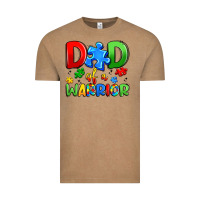 Vintage Coffee dad of a warrior Vintage Tee - Artiststas